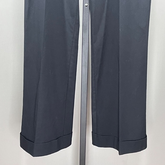 Trina Turk Pants Womens 6 black wide leg designer vintage classic - Picture 3 of 8